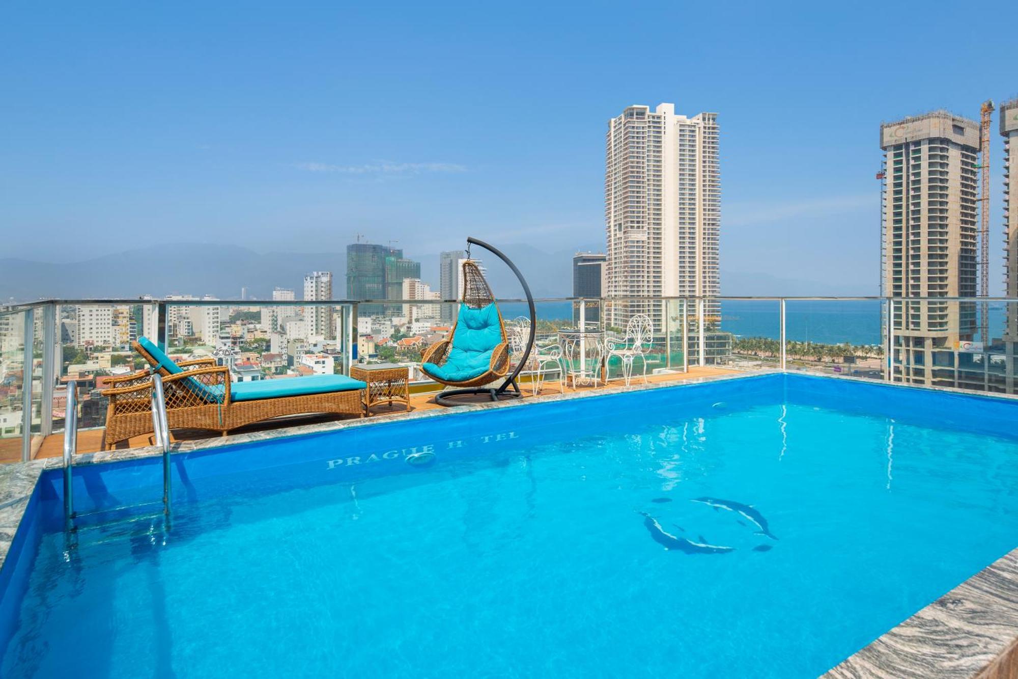 Prague Da Nang Beach Hotel Eksteriør bilde