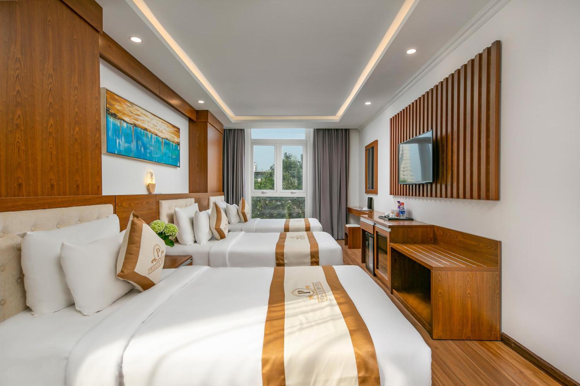 Prague Da Nang Beach Hotel Eksteriør bilde