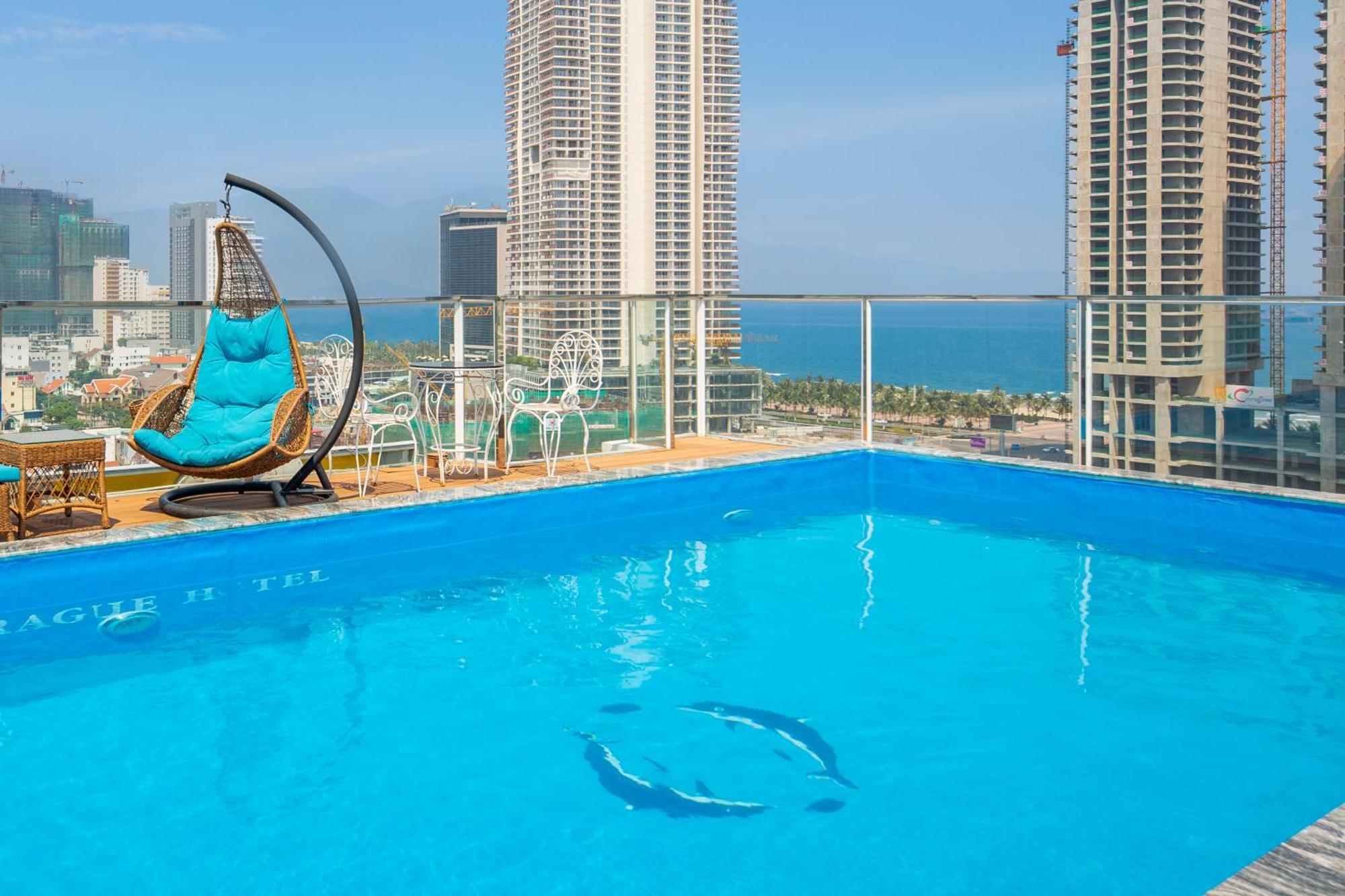 Prague Da Nang Beach Hotel Eksteriør bilde